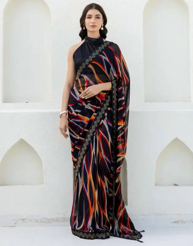 georgette saree