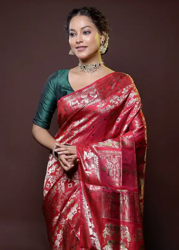 baluchari saree