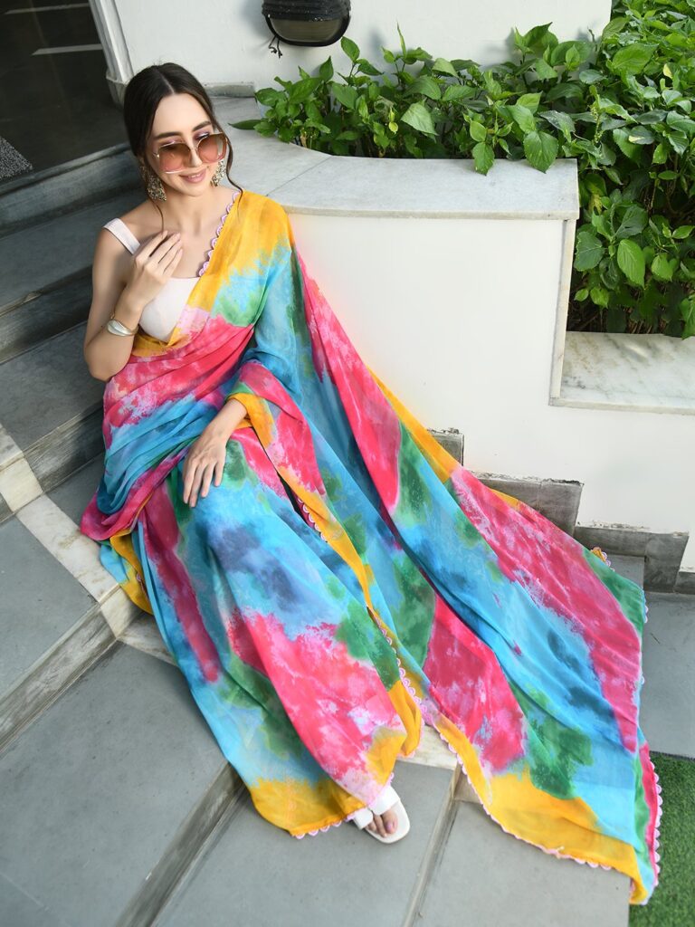 DYED SAREE